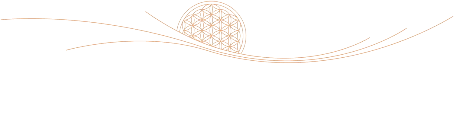 Logo, bioresonanz monika weiß-gold